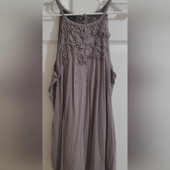 INC International Comcepts Bead Embroided Top. Size M - Picture 2 of 9